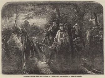 Manhã, ceifadores saindo